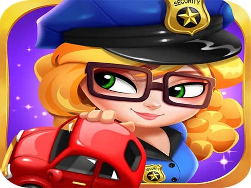 Trafik Kontrol Arabaları Bulmacası 3D