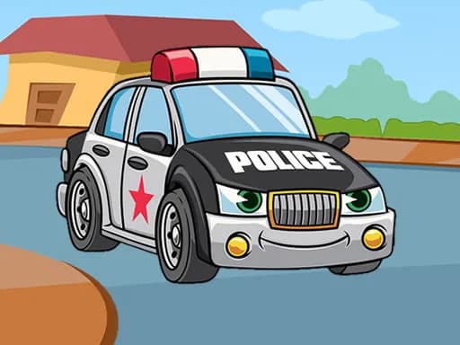 Polis Arabaları Yapboz