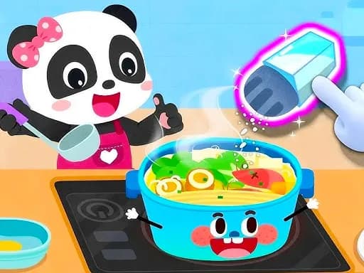 Bebek Panda Sihirli Mutfak