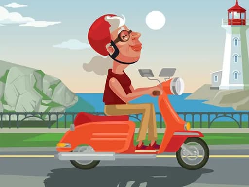 Şehir Scooterı Boyama