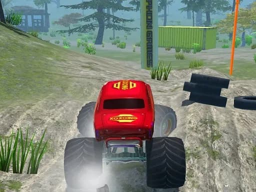Offroad Yarış Canavarı Kamyonu