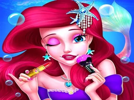 Deniz Kızı Prenses Makyajı - Kız Moda Salonu