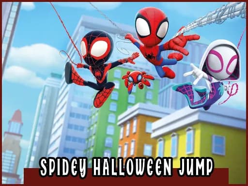Spidey Cadılar Bayramı Atlama