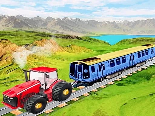Zincir Traktör Tren Çekme Oyunu