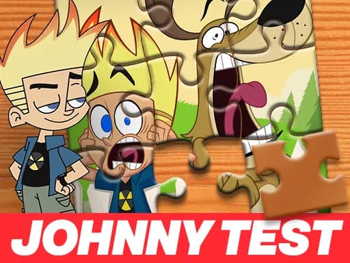 Johnny Test Yapboz Bulmacası