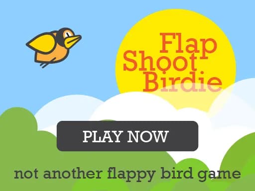 Flap Shoot Birdie Mobil Uyumlu Tam Ekran Oyunu