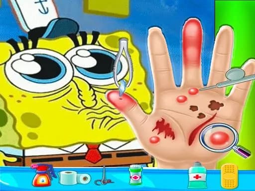 Spongebob El Doktoru Oyunu Çevrimiçi - Hastane Cerrahisi