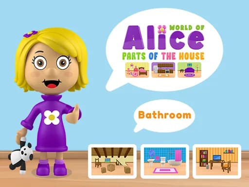 Alice'in Dünyası - Evdeki Bölümler