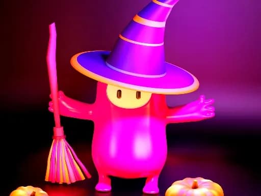 Fall Guys Cadılar Bayramı Bulmacası