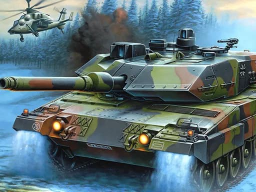 Savaş Tankları Yapboz Koleksiyonu
