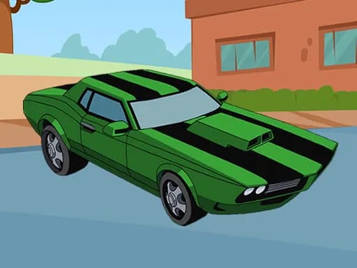 Ben 10 Araba Yapbozu