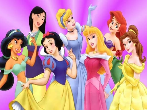 Disney Prensesleri Yapboz