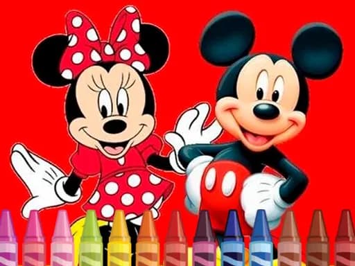 Mickey Mouse Boyama