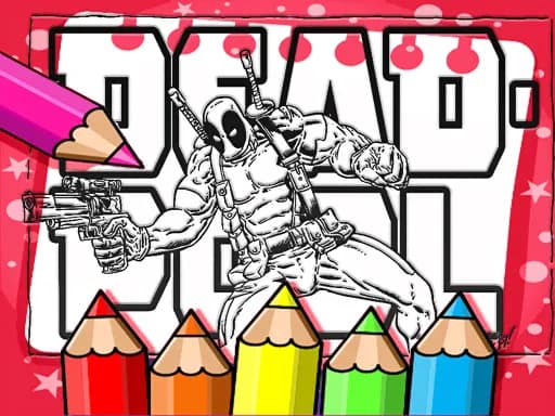 Deadpool Boyama Kitabı