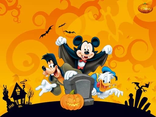 Disney Cadılar Bayramı Yapboz Bulmacası