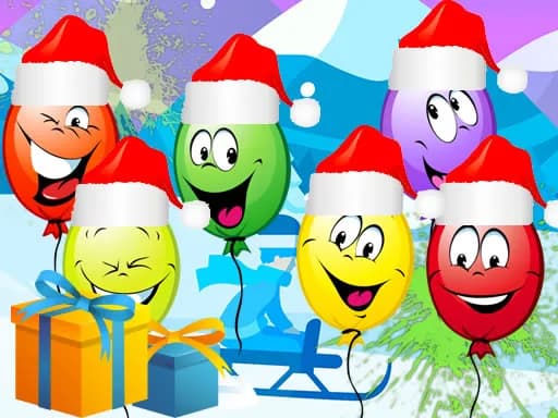 Noel Balonları Patlatma