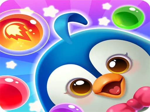 Penguen Baloncuk Patlatma Kışı