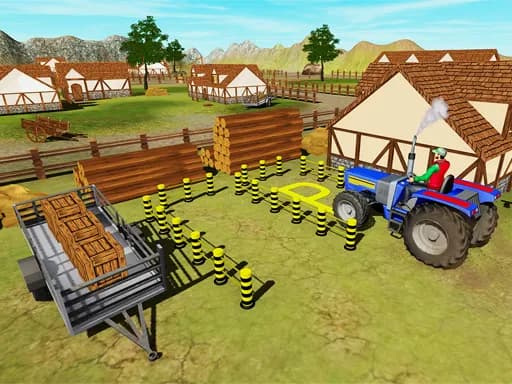 Traktörler Park Etme