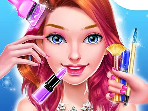 Lise Randevu Makyaj Sanatçısı - Salon Kız Oyunları