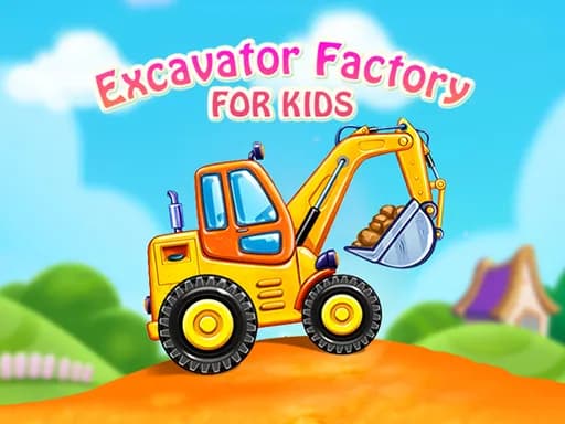 Çocuklar İçin Ekskavatör Fabrikası