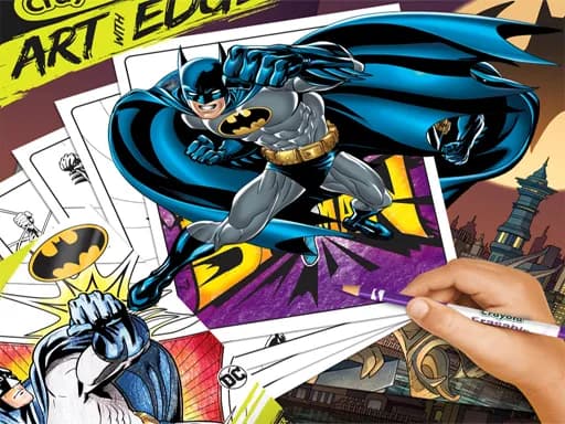 Batman için Boyama Kitabı