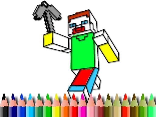 BTS Minecraft Boyama