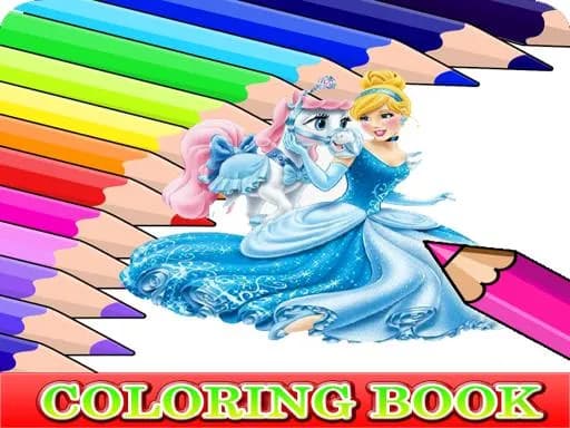 Sindirella İçin Boyama Kitabı