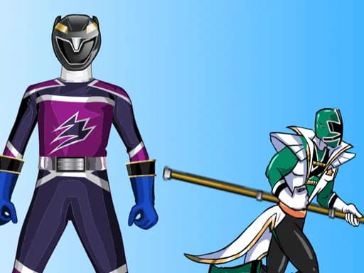 Power Rangers Kıyafet Giydirme