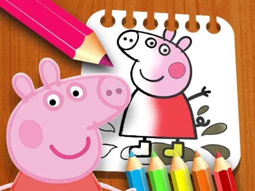 PeppaPig Boyama Kitabı