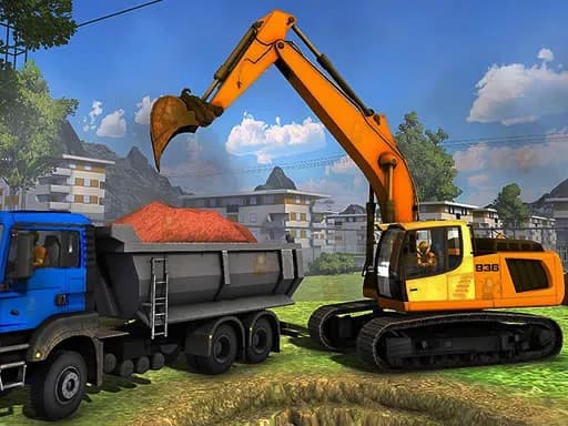 İnşaat Kamyonları Gizli Kazıcılar